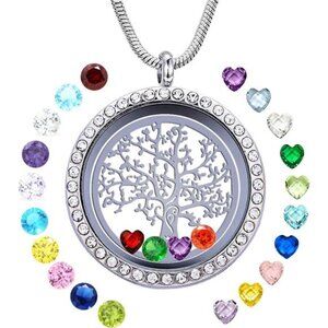 Family Tree of Life Floating Locket